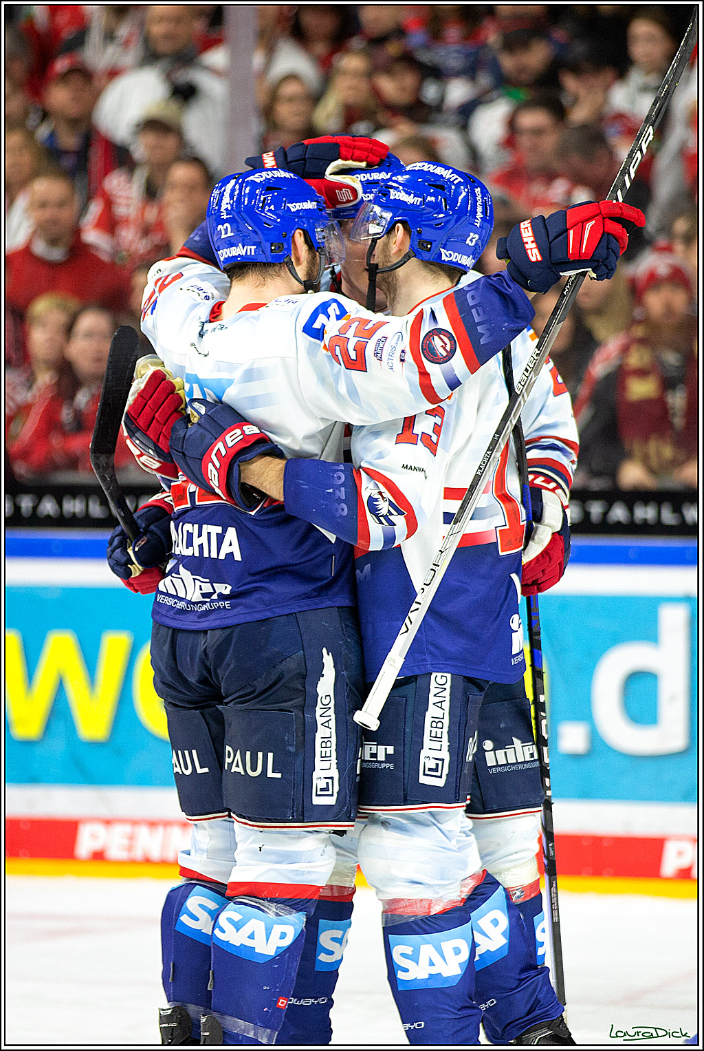 PENNY DEL; Koelner Haie-Adler Mannheim; Koeln, 26.03.2023